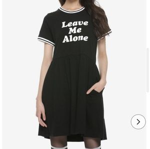 Leave Me Alone 4 Ever Ringer Dress